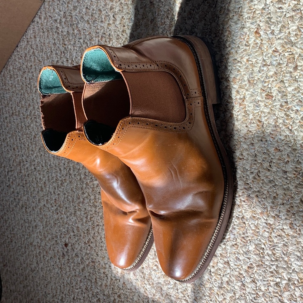 Size 11 Leather Chelsea Boots